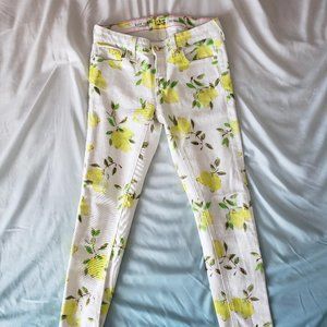 Kate Spade Broome Street Lemon Ankle Jeans 25